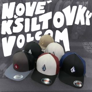 Nová vlna stylu 🌊- kšiltovky Volcom právě dorazily !