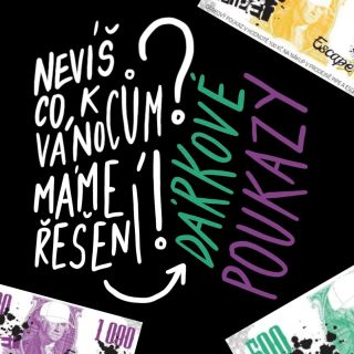 Nevíte co dát svým blízkým k Vánocům? Nevadí, my pro vás máme řešení! Dárkové poukazy v různých hodnotách s neomezenou...